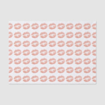 Papel de seda de beso de champán