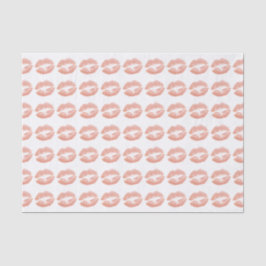 Papel de seda de beso de champán