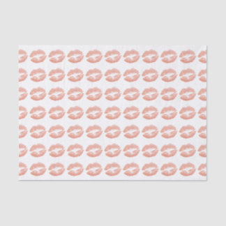 Papel de seda de beso de champán