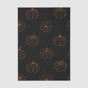 Papel de seda de calabaza de otoño – Envoltura de