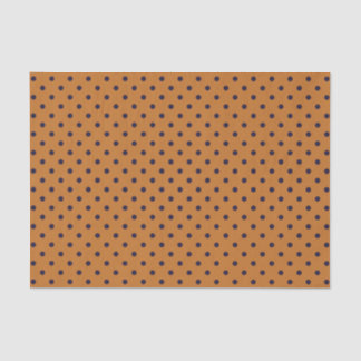 Papel de seda de calabaza y lunares morados (grand