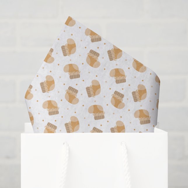 Papel de seda de calcetines de bebé, Shower de beb (Bolsa de regalo)