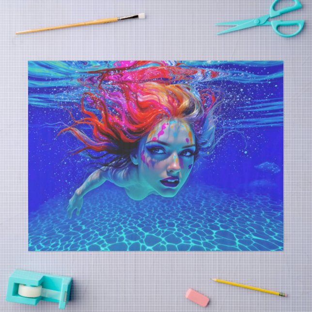 Papel De Seda “De cerca y personal” - Un retrato cromático (Artesanía)