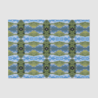 Papel de seda de cielos azules