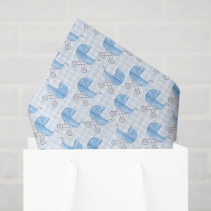 Papel de seda de cochecito de bebé, Shower de bebé