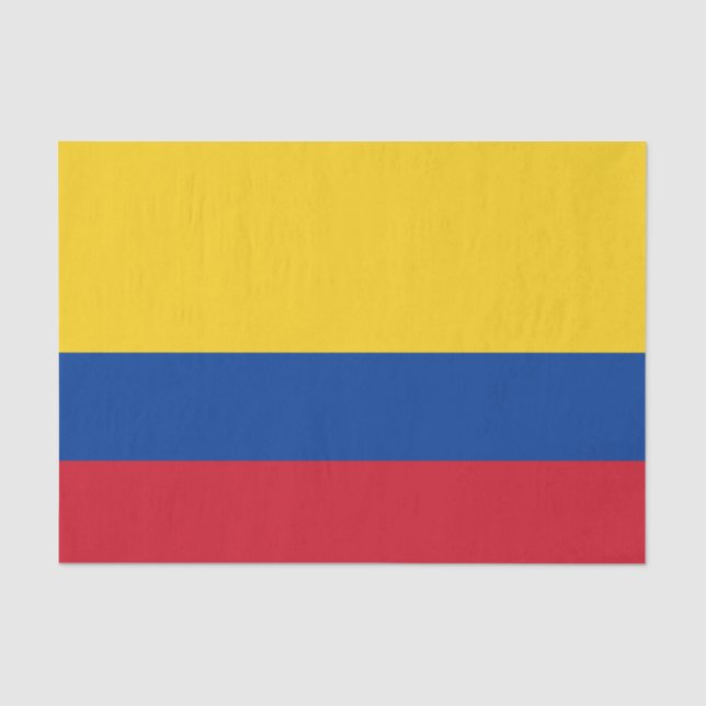 Papel de seda de Colombia, papel de seda de la ban (Anverso)