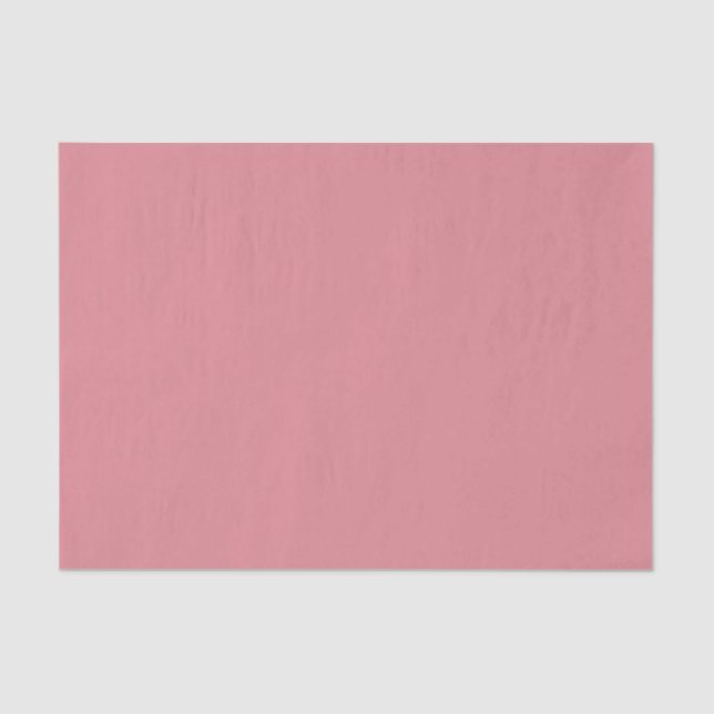 Papel de seda de color sólido rosa sonrojado (Anverso)