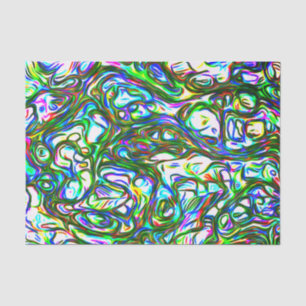 Papel De Seda De colores vivos y locos