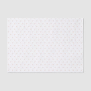 Papel de seda de corazón rosa