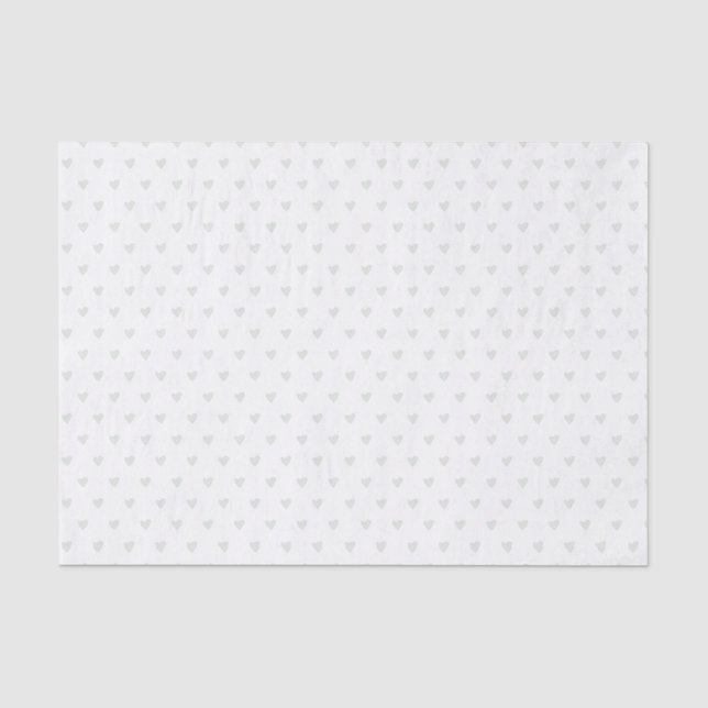 Papel de seda de corazón rosa (Anverso)