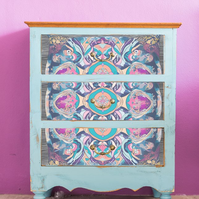 Papel de seda de decoupage con patrón pastel moder (Subido por el creador)