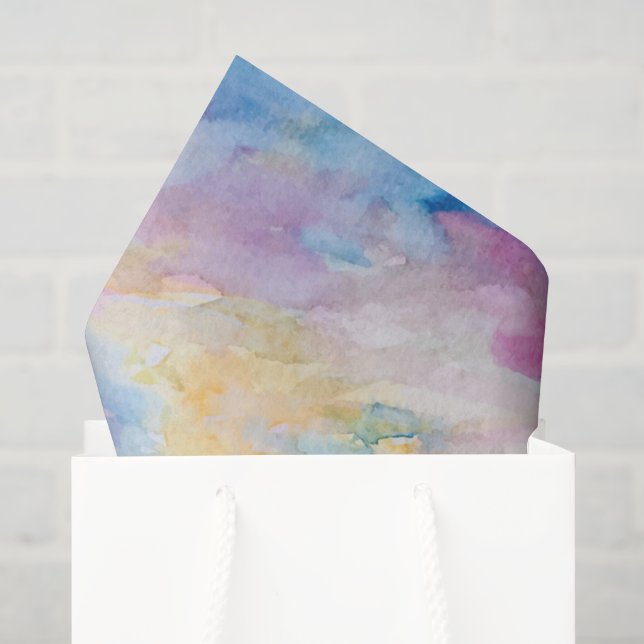 Papel de seda de decoupage de arcoíris, regalo de  (Bolsa de regalo)