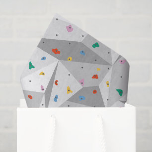 Papel de seda de decoupage de escalada en roca, pa