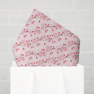 Papel de seda de decoupage de flor de cerezo, Saku