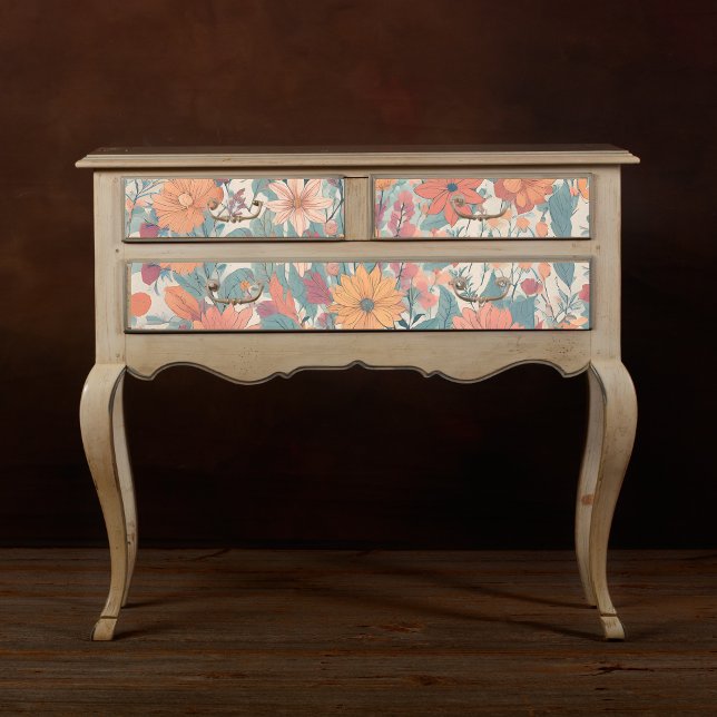 Papel de seda de decoupage de jardín de flores pas (Subido por el creador)
