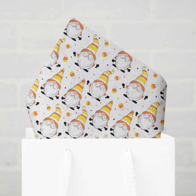 Papel de seda de decoupage de maíz dulce, Gnomo de (Bolsa de regalo)