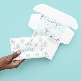 Papel de seda de diente de león acuarela