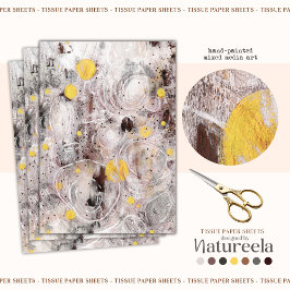 Papel de seda de diseño de textura artística abstr