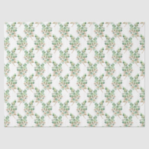 Papel de seda de diseño serie eucalipto acuarela 7