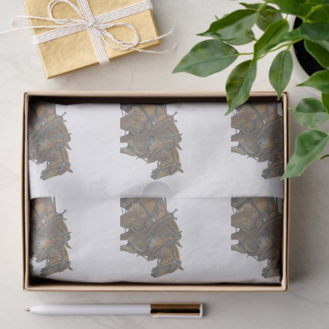 Papel de seda de equipo de caballos de tiro belgas (Regalo )