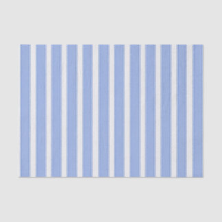Papel de seda de fiesta con raya vertical azul