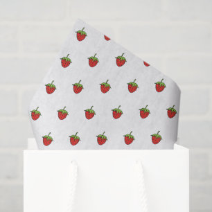 Papel de seda de fresa