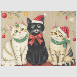 Papel de seda de gato lindo