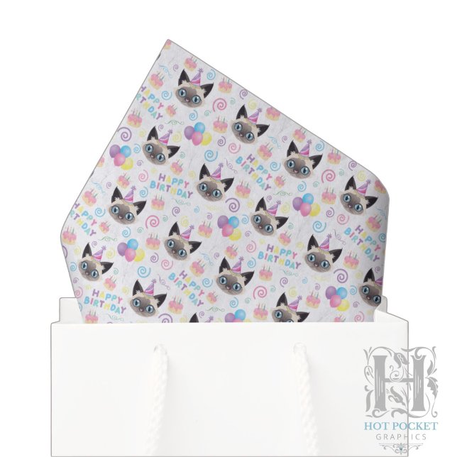 Papel de seda de gato siamés (Subido por el creador)