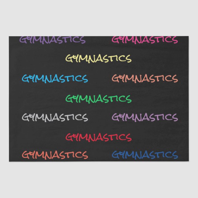 Papel de seda de gimnasia (Anverso)