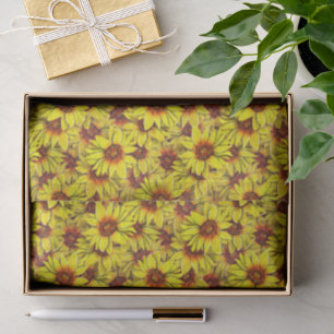 Papel de seda de girasol