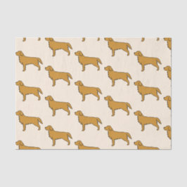 Papel de seda de Golden Retriever 