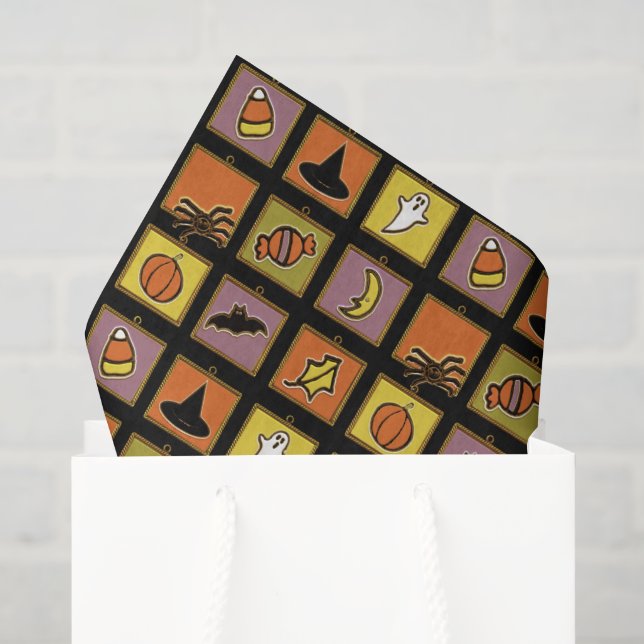 Papel de seda de Halloween (Bolsa de regalo)