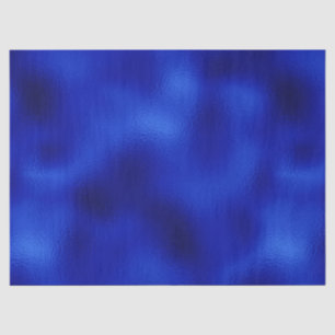 Papel de seda de Hanukkah con lámina azul real