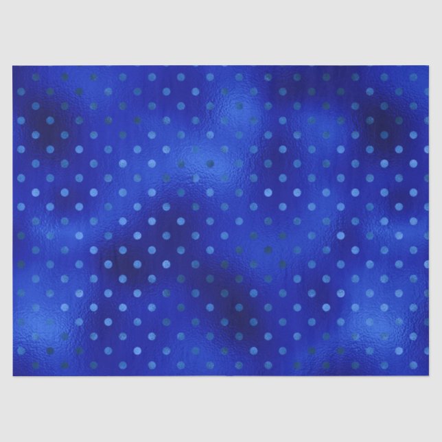 Papel de seda de Hanukkah con lunares de papel de  (Anverso)