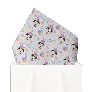 Papel de seda de Husky siberiano