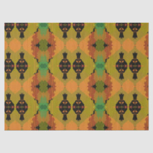 Papel De Seda De inspiración africana