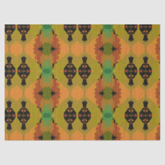 Papel De Seda De inspiración africana