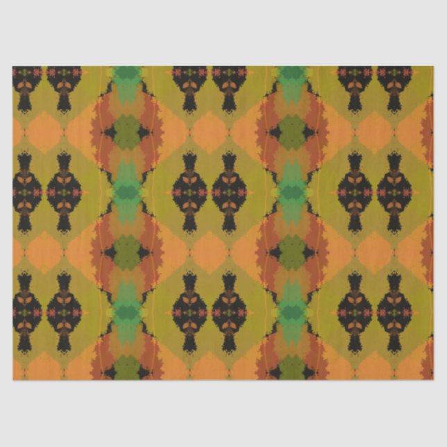 Papel De Seda De inspiración africana (Anverso)