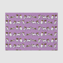 Papel de seda de Jack Russell