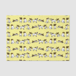 Papel de seda de Jack Russell