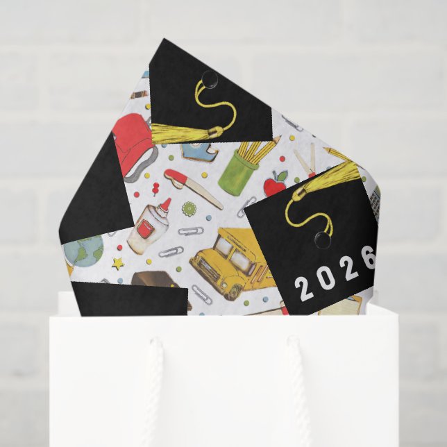 Papel de seda de la promoción de 2026 (Bolsa de regalo)