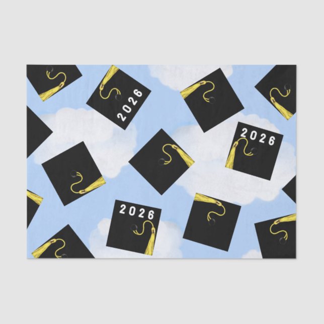 Papel de seda de la promoción de 2026 (Anverso)