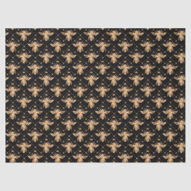 Papel de seda de la serie Honey Bee Diseño 17 (Anverso)