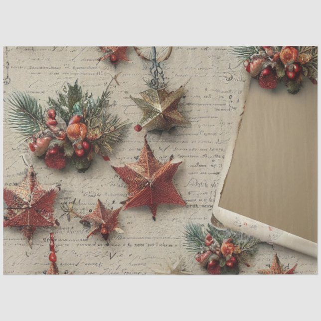 Papel de seda de la serie Ole Christmas Design #10 (Anverso)