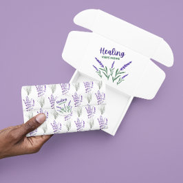 Papel de seda de lavanda 