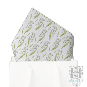 Papel de seda de lirio de los valles