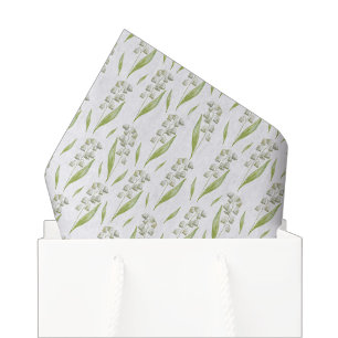 Papel de seda de lirio de los valles