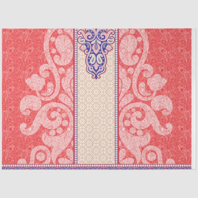 Papel de seda de lujo | Envoltura elegante de bout (Anverso)