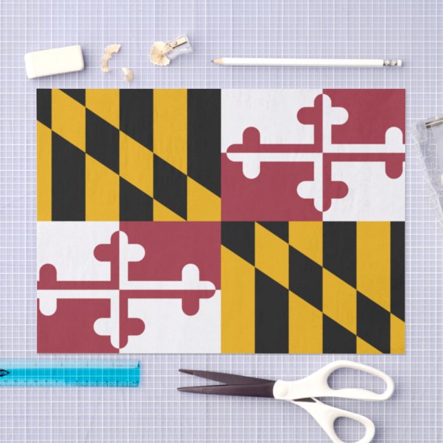 Papel de seda de Maryland, papel de seda de la ban (Artesanía)