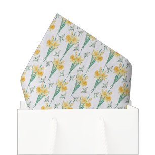 Papel de seda de narciso